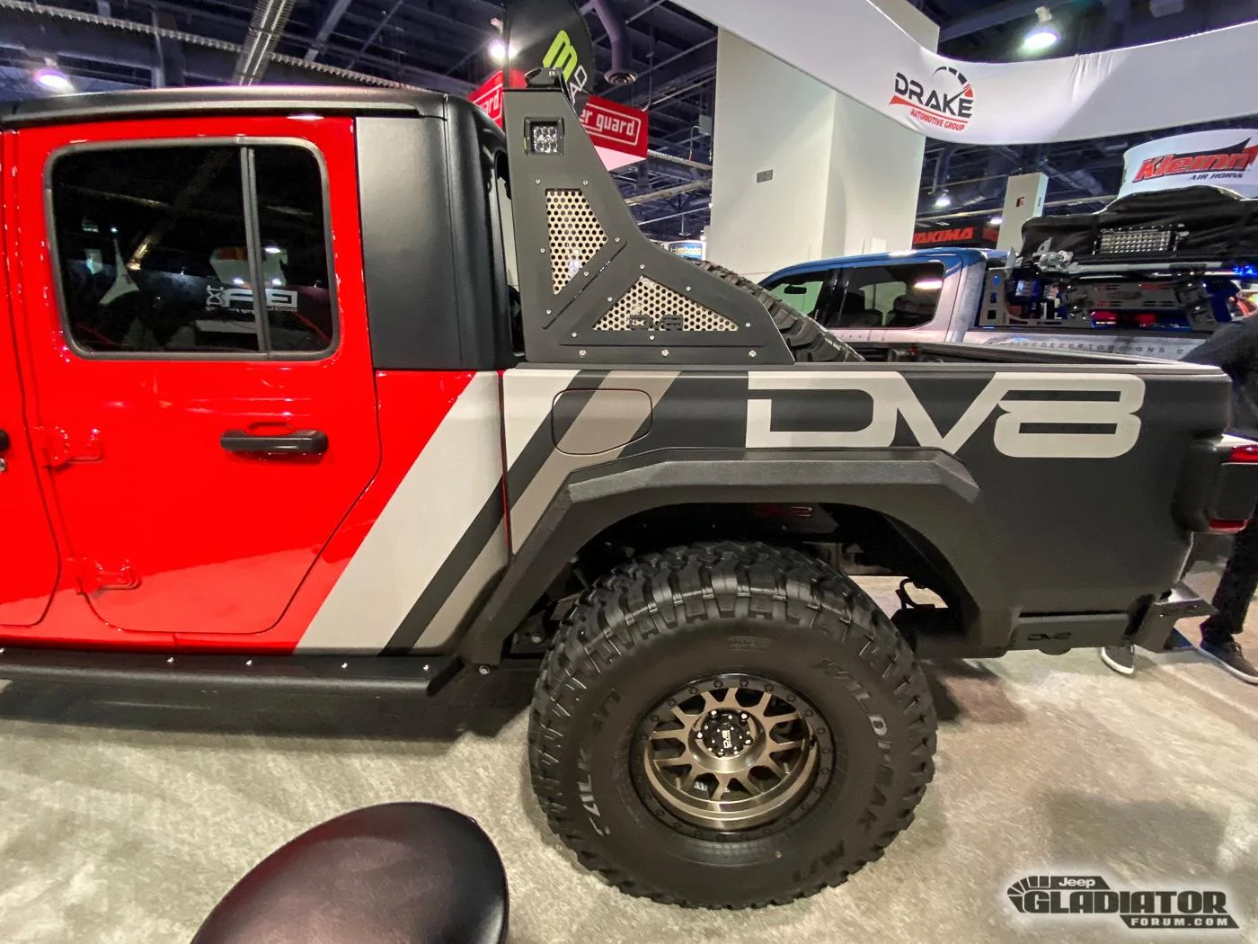 Jeep Gladiator DV8 Jeep Gladiator Build (Red) [SEMA 2019] DV8-Red-Jeep-Gladiator-JT-SEMA-Build-15