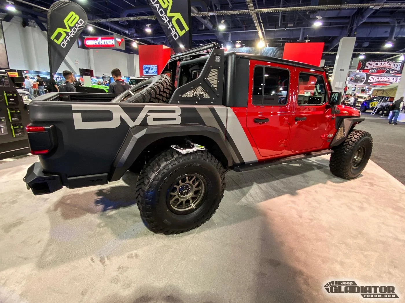 Jeep Gladiator DV8 Jeep Gladiator Build (Red) [SEMA 2019] DV8-Red-Jeep-Gladiator-JT-SEMA-Build-26