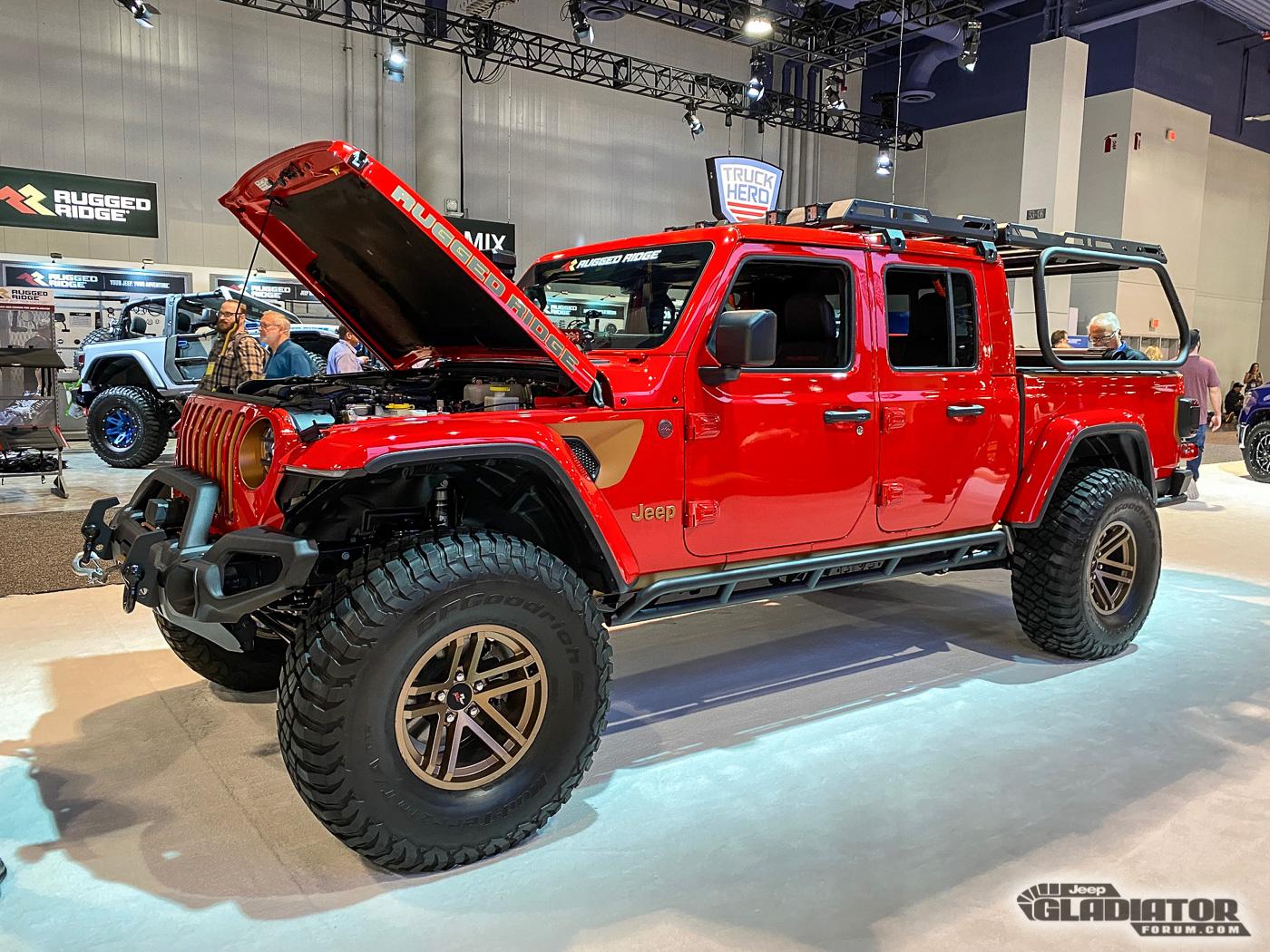Jeep Gladiator Rugged Ridge Gladiator Rubicon Build [SEMA 2019] Rugged-Ridge-Jeep-Gladiator-SEMA-Build-1