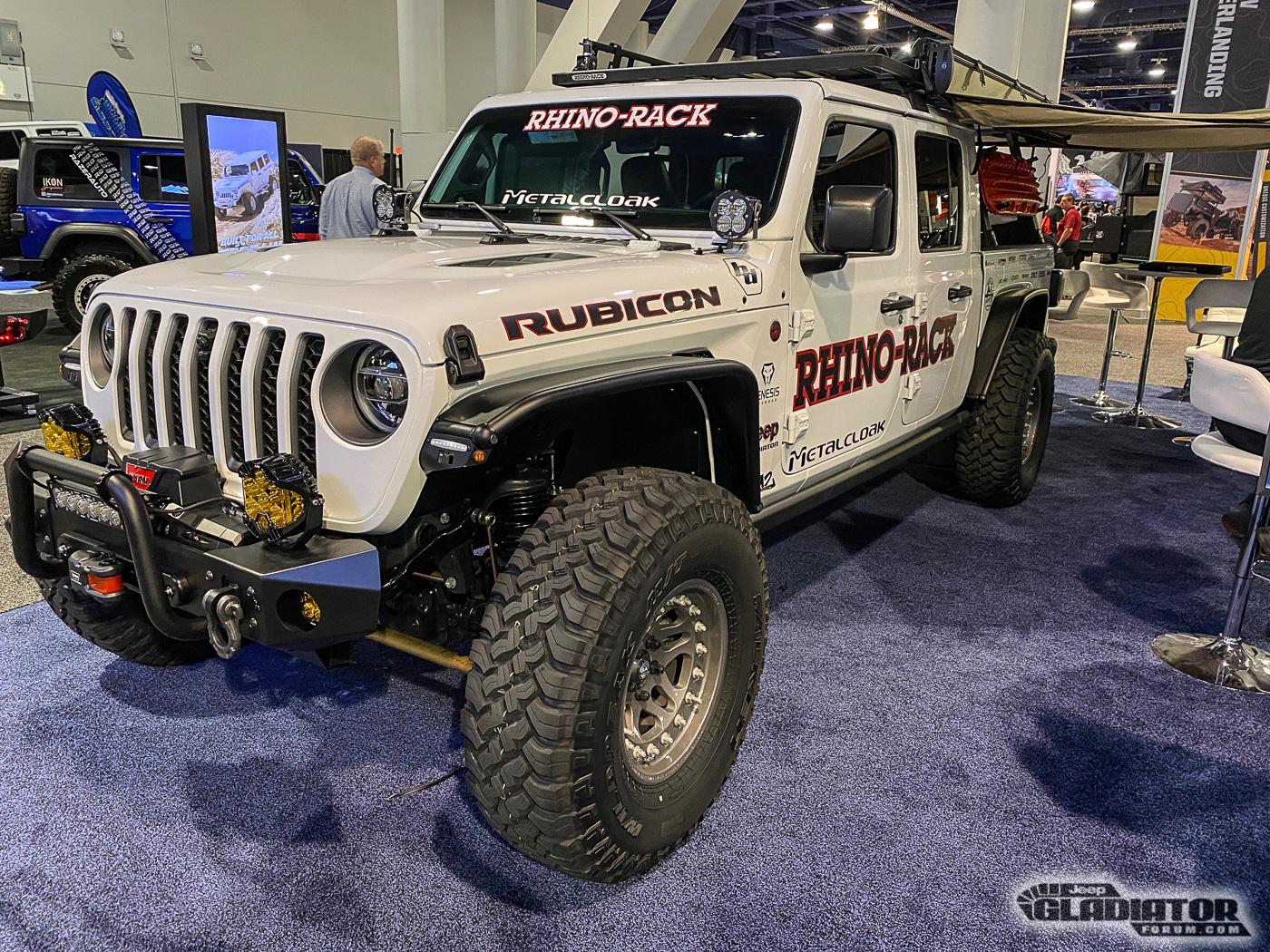 Jeep Gladiator Rhino Rack / Metalcloak Gladiator Build [SEMA 2019] Rhino-Rack-Metalcloak-JT-Gladiator-Rubicon-SEMA-Build-1