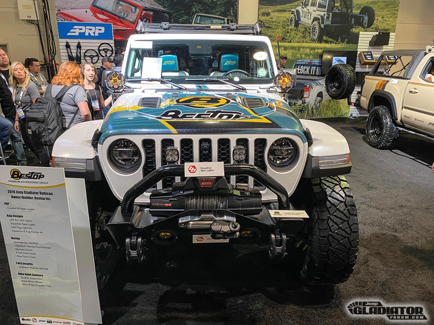 Jeep Gladiator Bestop Gladiator Rubicon Build [SEMA 2019] Bestop-JT-Gladiator-Rubicon-SEMA-Build-2