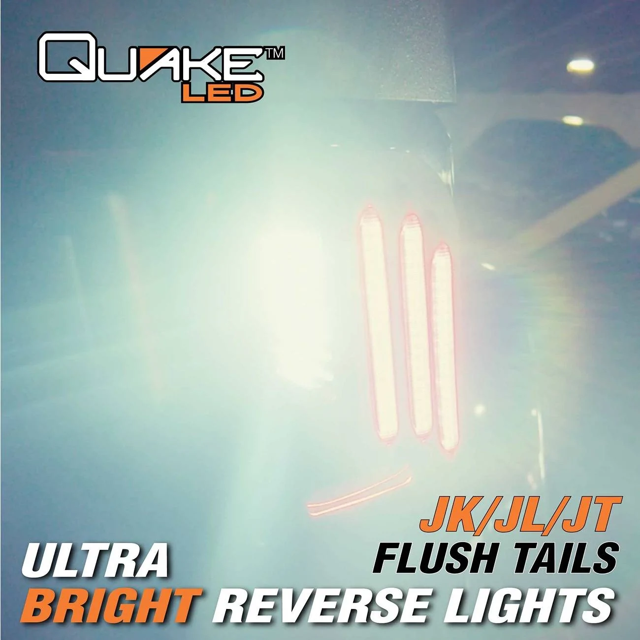 Jeep Gladiator !!!NEW Product!!! Quake Led FLUSH Taillights are live! Featuring B.A.S.S. Technology - QMT1538 12_Flush Ads