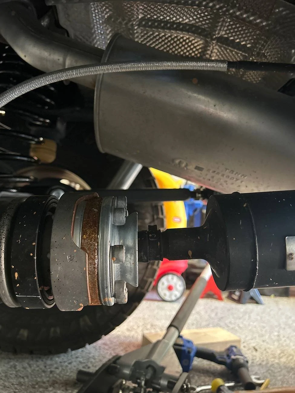 Jeep Gladiator Clayton 2.5 overland and pinion angles imag