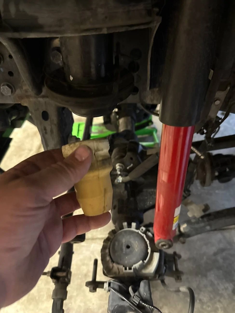 Jeep Gladiator Need information on bump stops imag