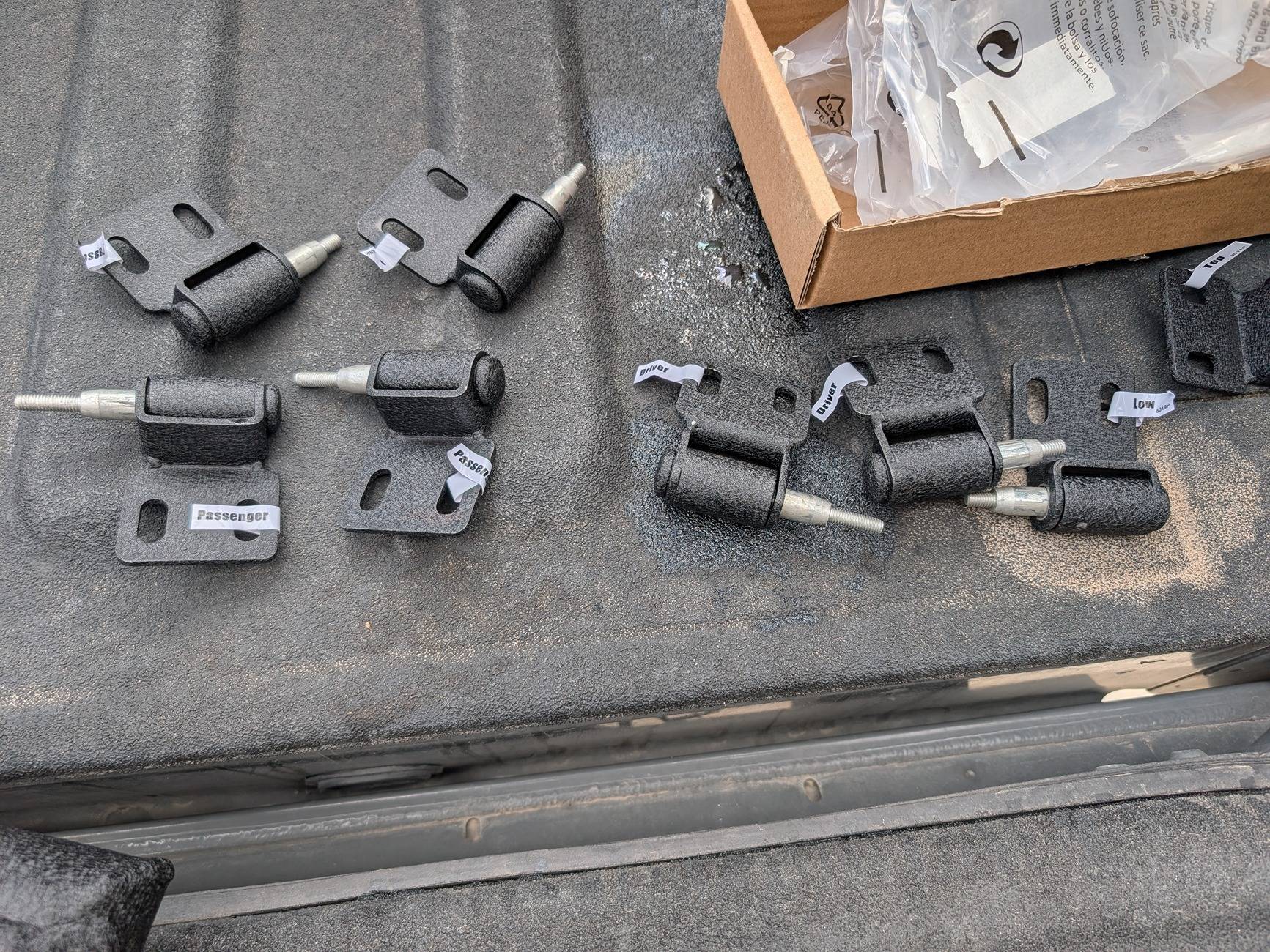 Jeep Gladiator Ez4x4 Tube doors... Warn Elite inspired! PXL_20250404_213631892