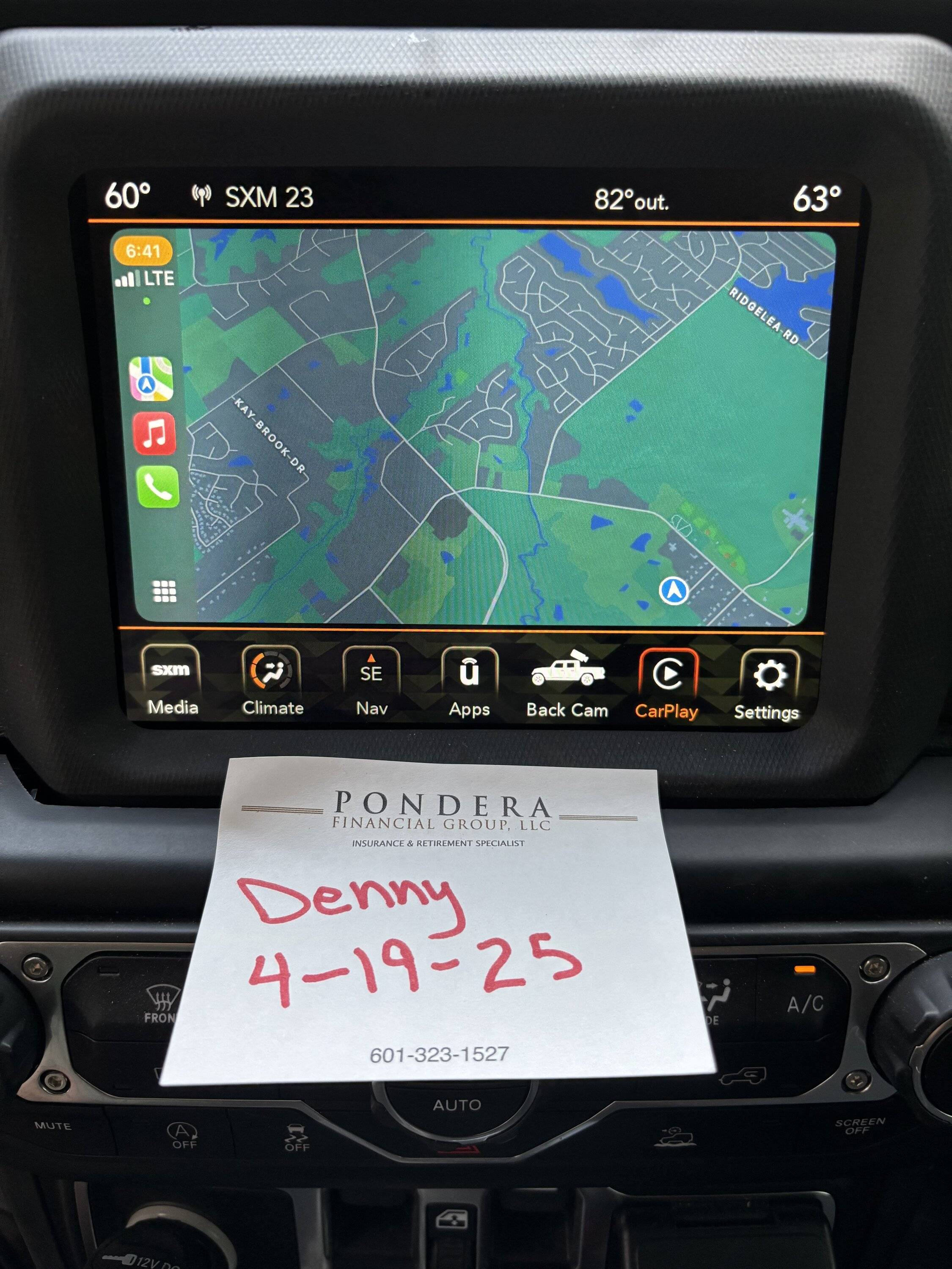 Jeep Gladiator 8.4” radio from 2023 Gladiator IMG_2164