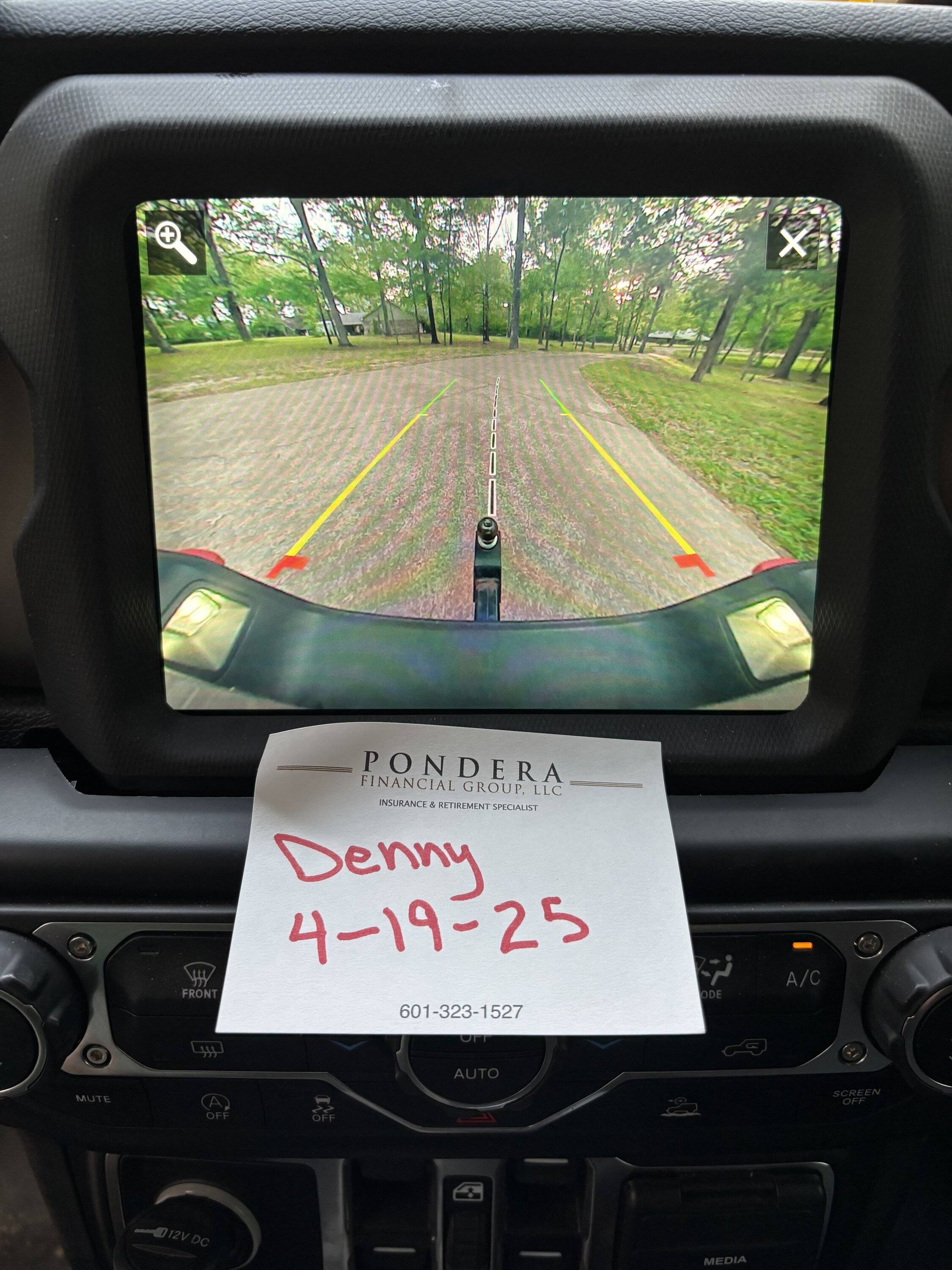 Jeep Gladiator 8.4” radio from 2023 Gladiator IMG_2160