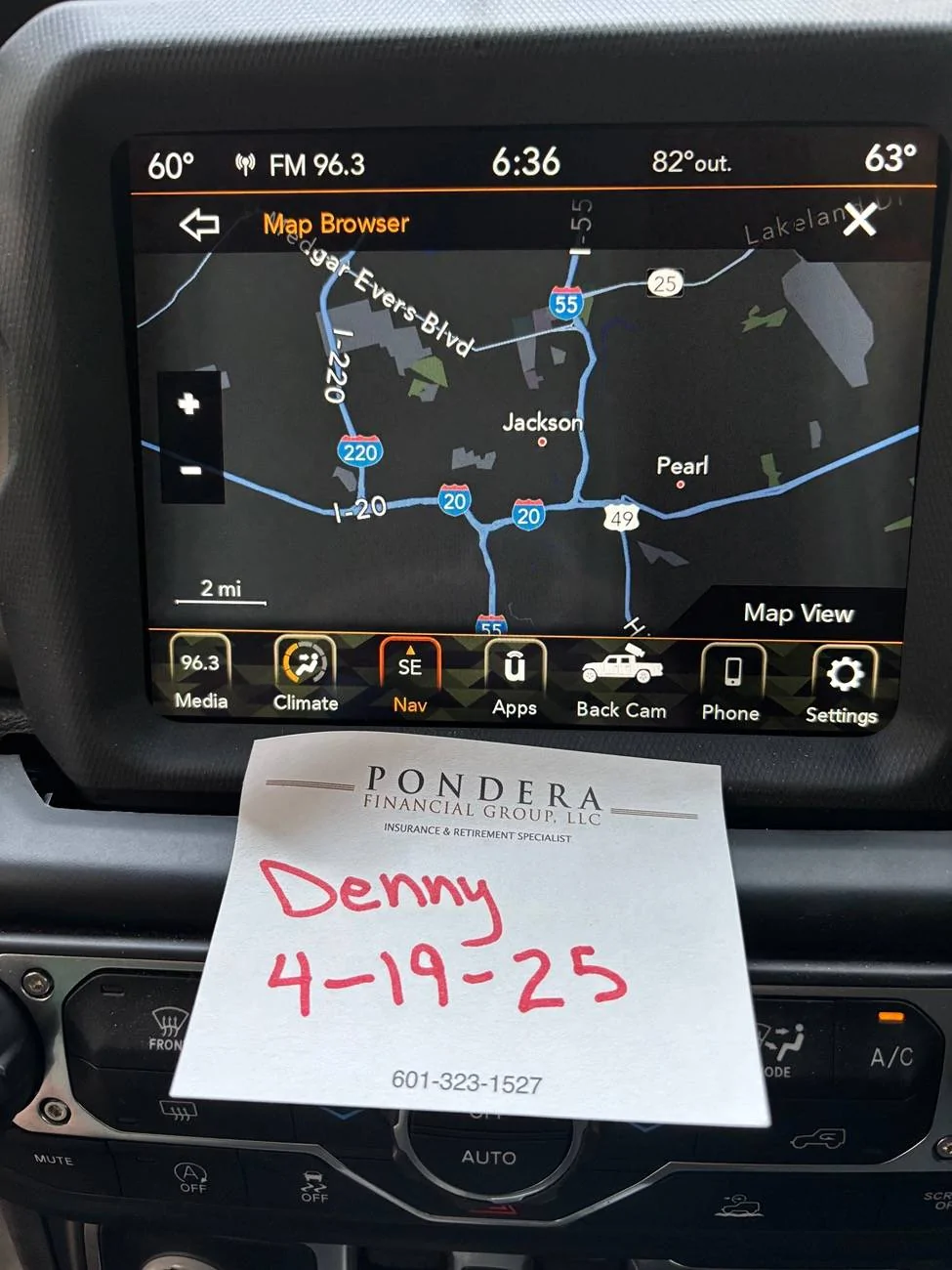 Jeep Gladiator 8.4” radio from 2023 Gladiator IMG_2157