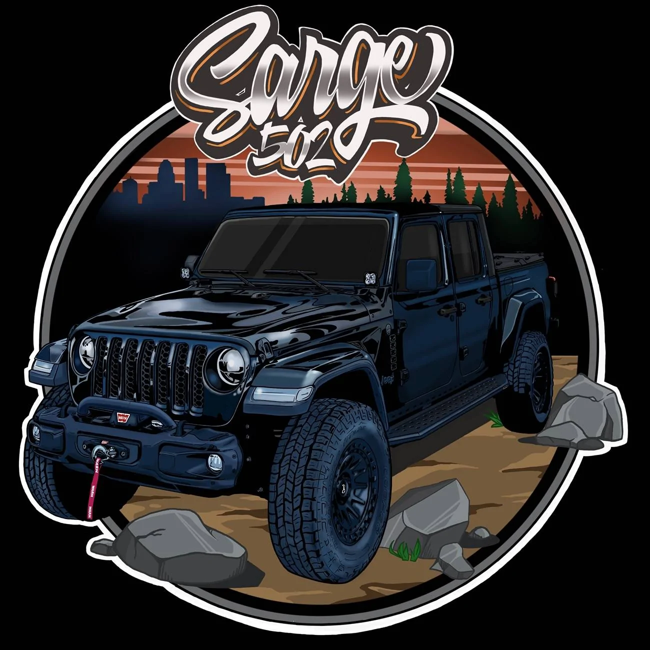 Jeep Gladiator Cartoonize your JT (PICS) IMG_1297