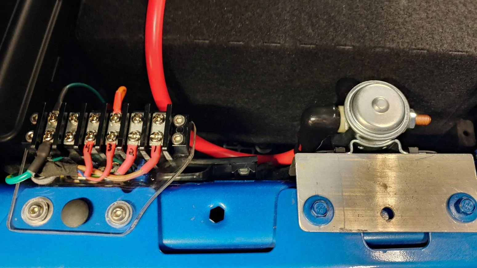 Jeep Gladiator How to fit a winch solenoid by the battery? 20220720_114419_HDR