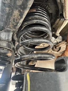 Jeep Gladiator coil touching frame in the rear driver