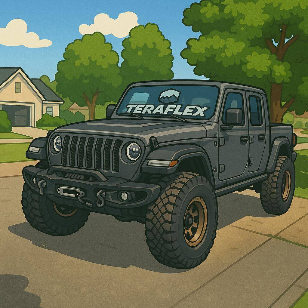 Jeep Gladiator Cartoonize your JT (PICS) Gladiator