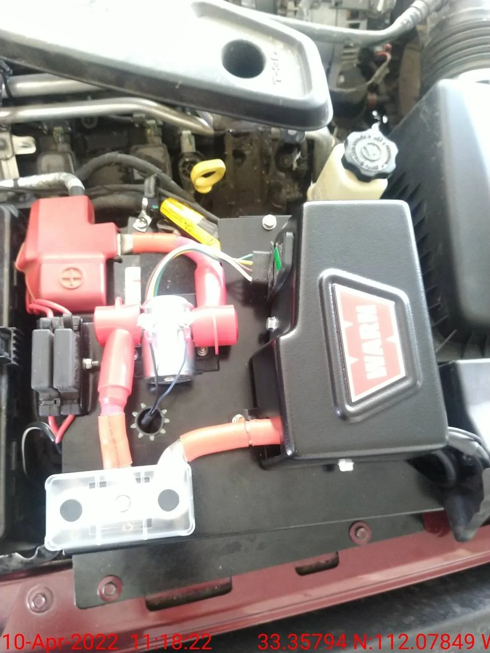 Jeep Gladiator How to fit a winch solenoid by the battery? IMG_20220410_111822
