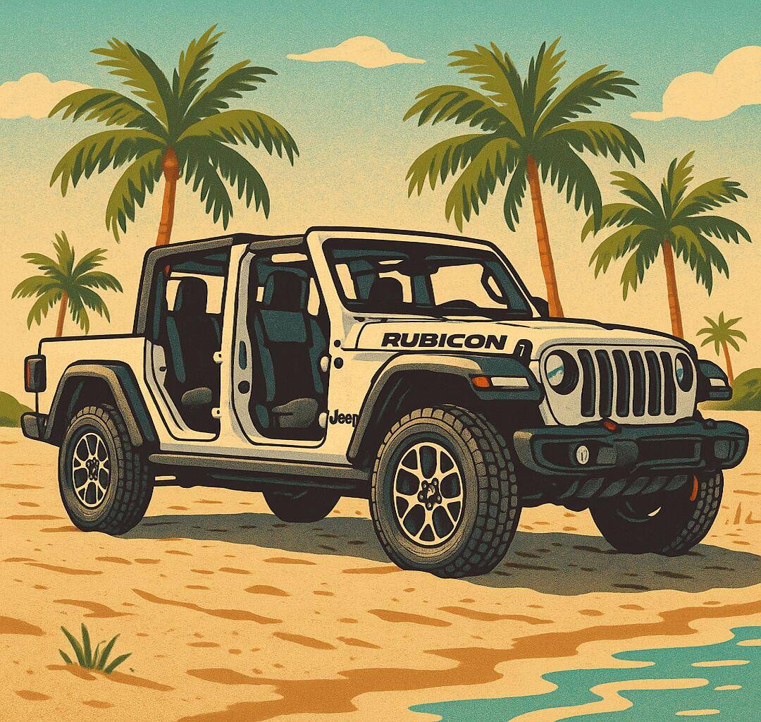 Jeep Gladiator Cartoonize your JT (PICS) cartoon jee