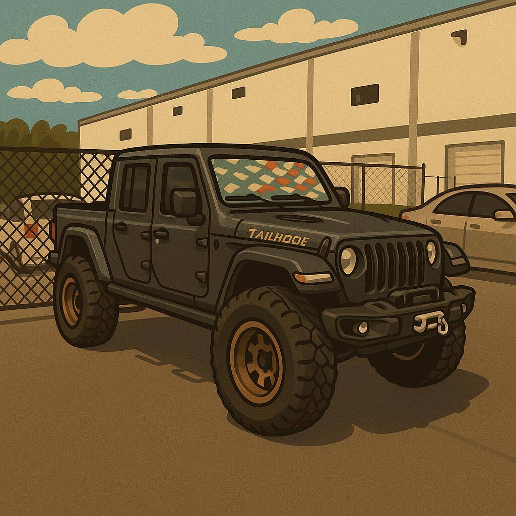 Jeep Gladiator Cartoonize your JT (PICS) Gladiator 1