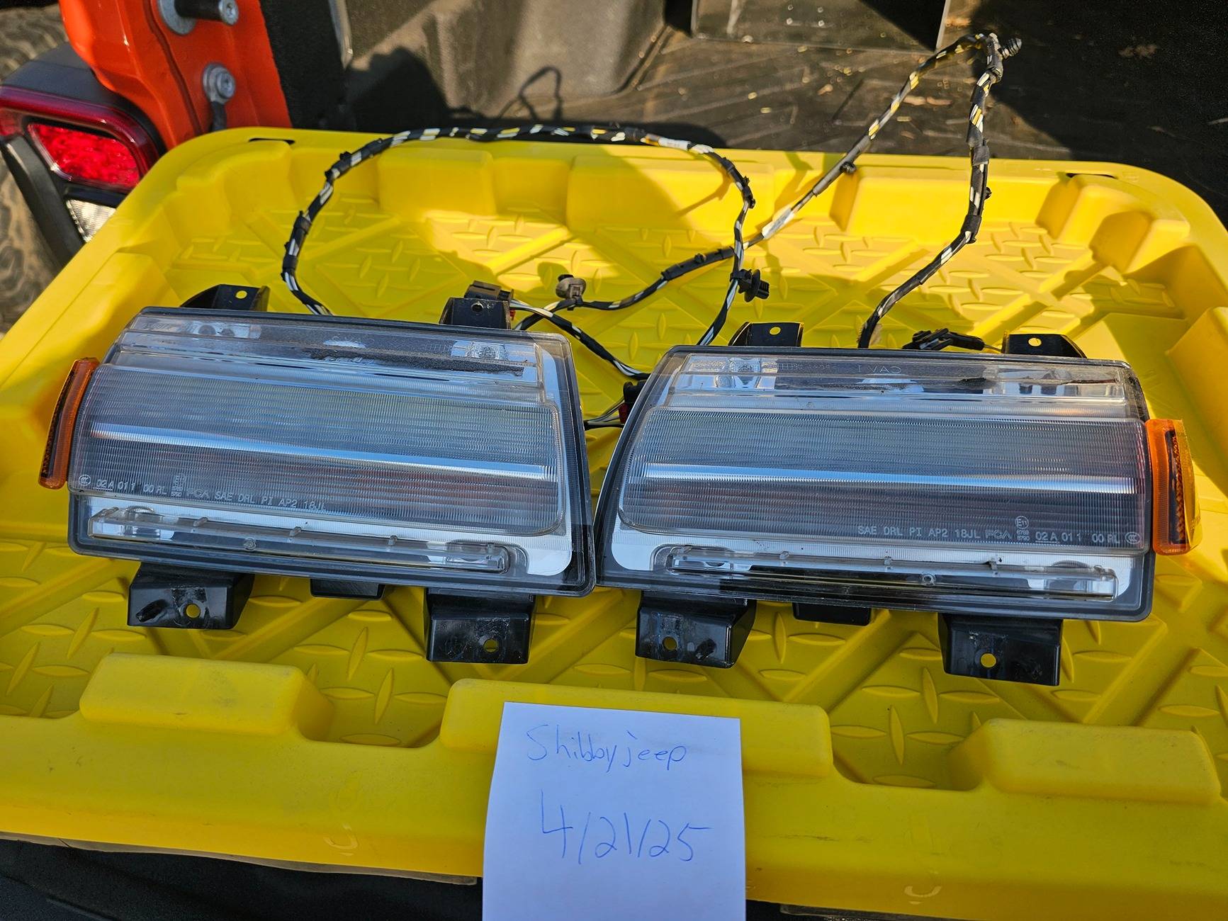 Jeep Gladiator OEM LED Fender lights $200 OBO 1000007765