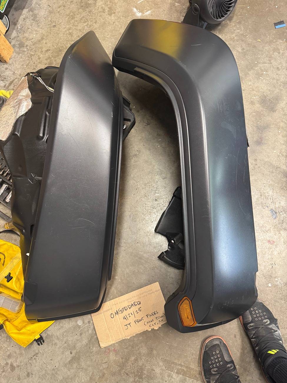 Jeep Gladiator Front JT Max Tow Fenders IMG_9355