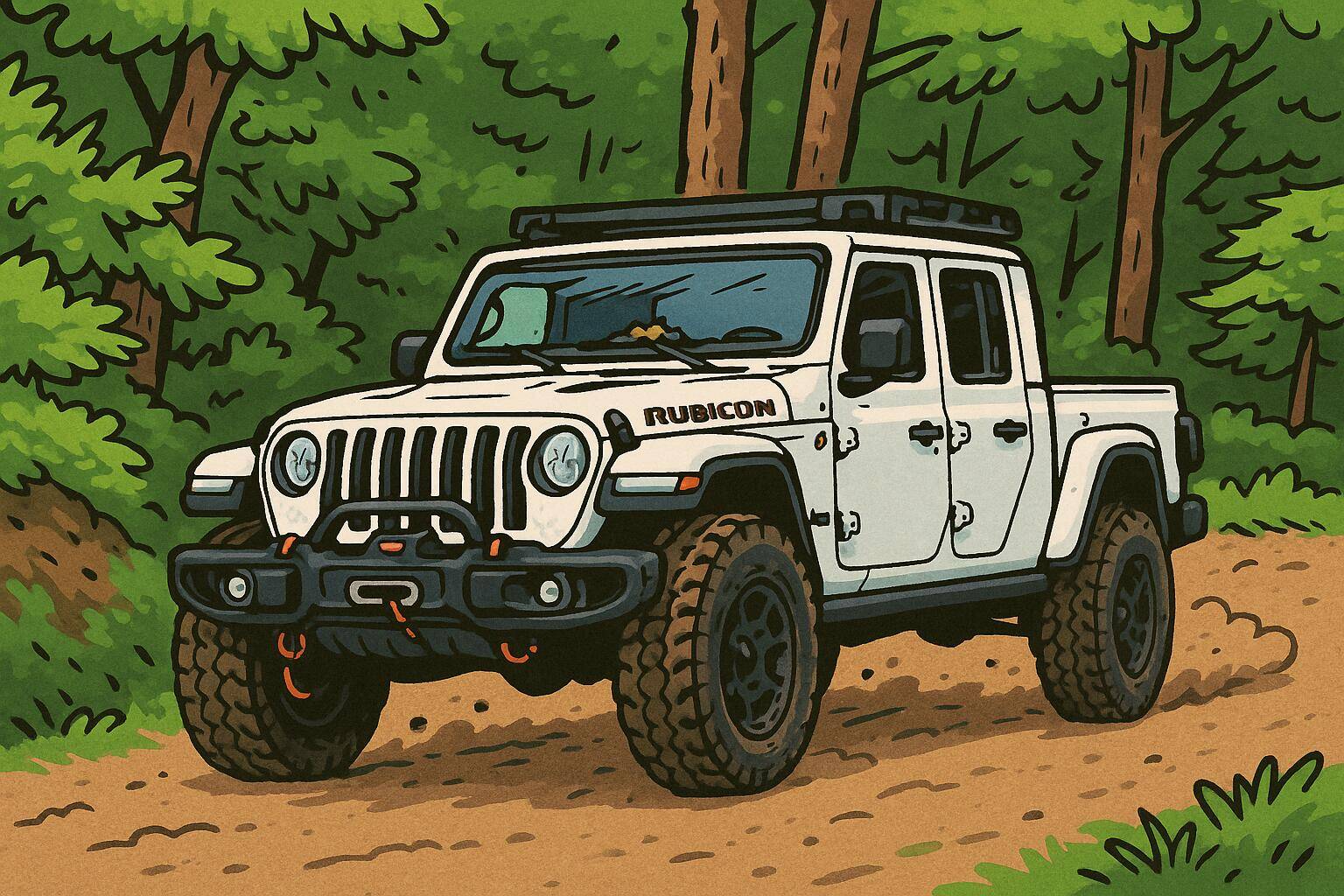 Jeep Gladiator Cartoonize your JT (PICS) IMG_4542