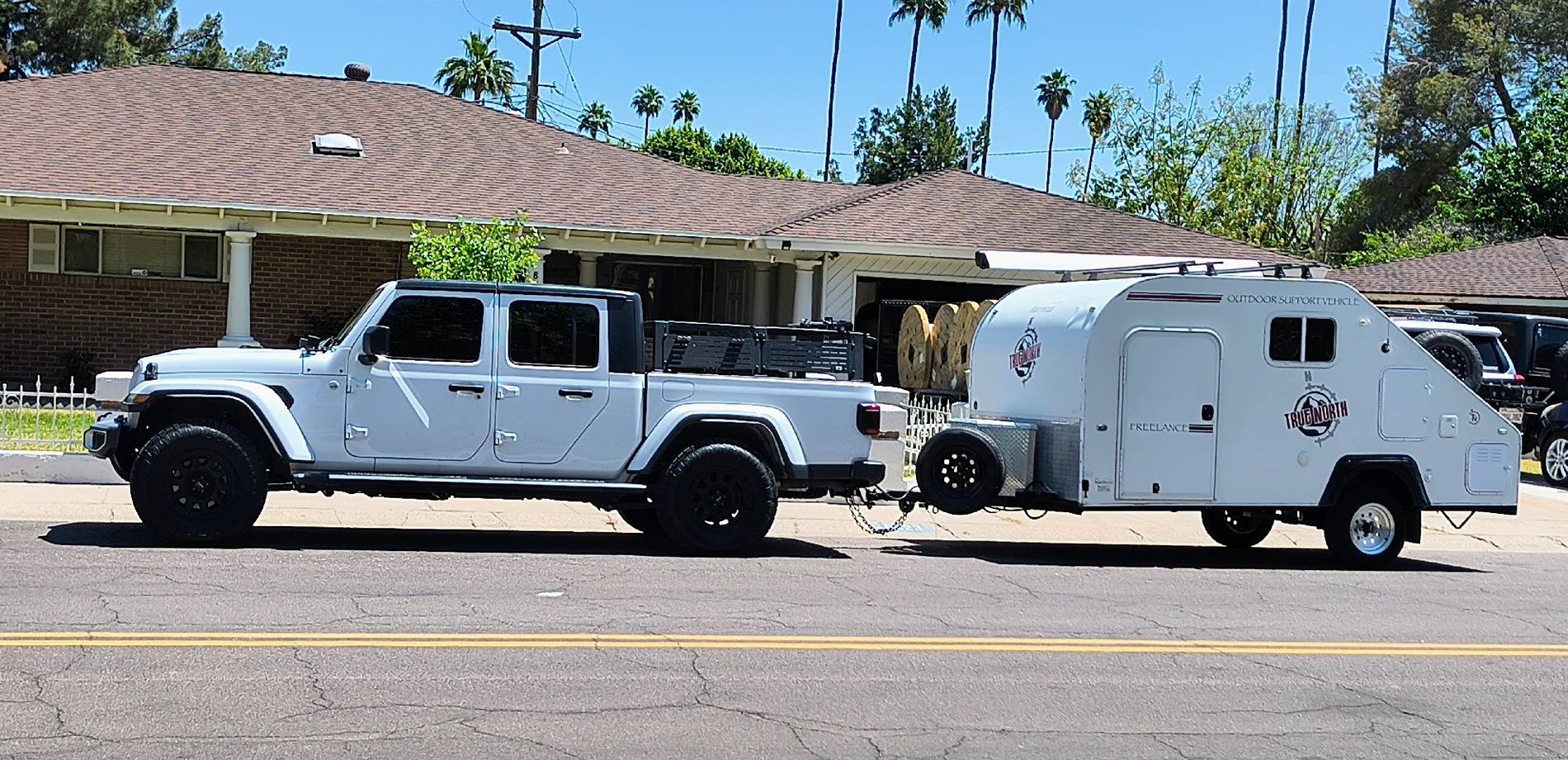Jeep Gladiator An Upgrade - Larger Trailer 11