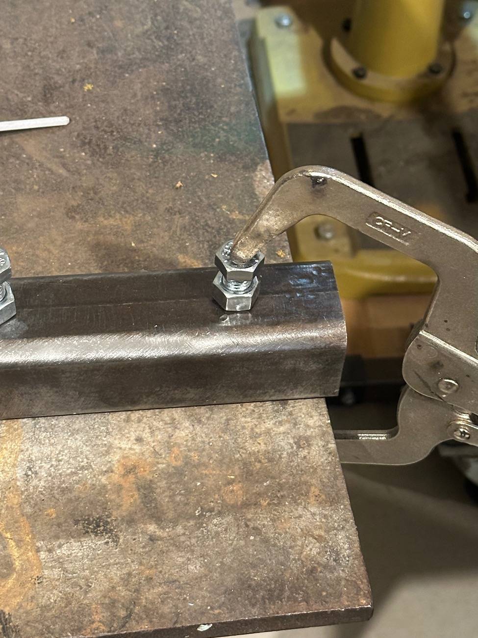 Jeep Gladiator Making a Vise Stand From Gladiator Parts IMG_2286
