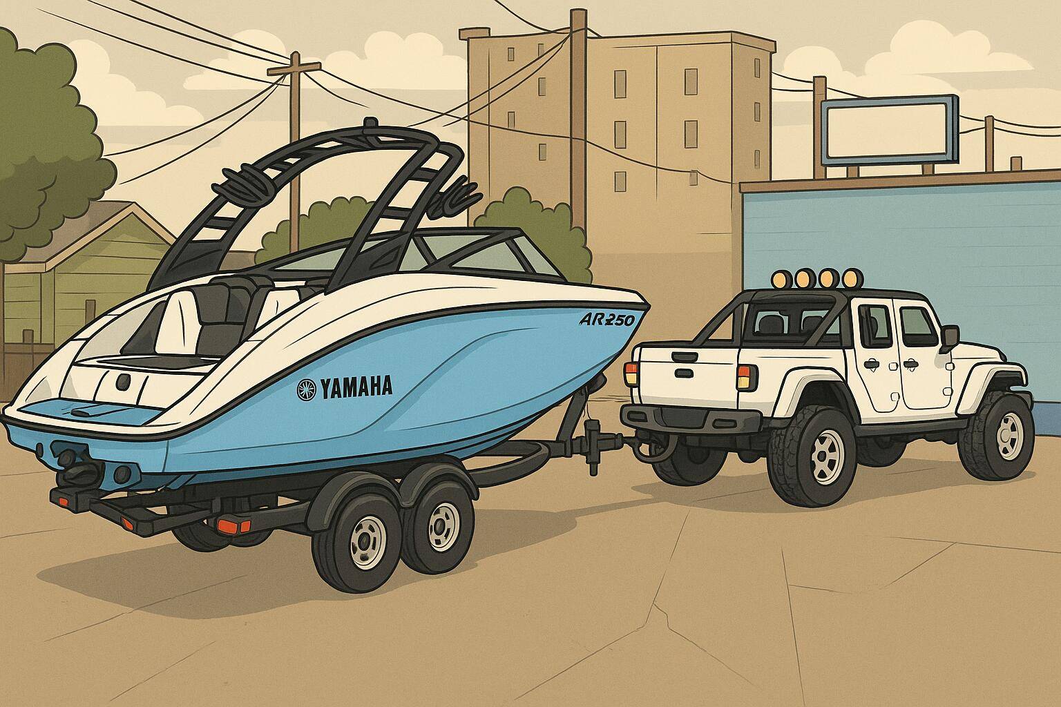 Jeep Gladiator Cartoonize your JT (PICS) Gladiator and Yamaha