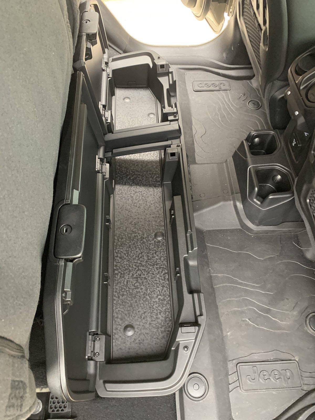 Jeep Gladiator Lockable Underseat Storage 1000023043