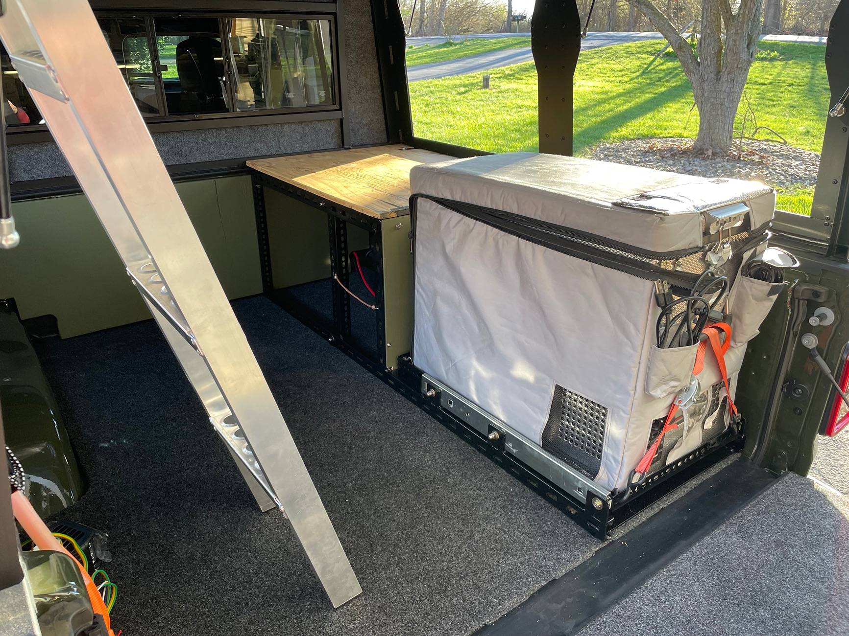 Jeep Gladiator No drill fridge slide mount IMG_1040