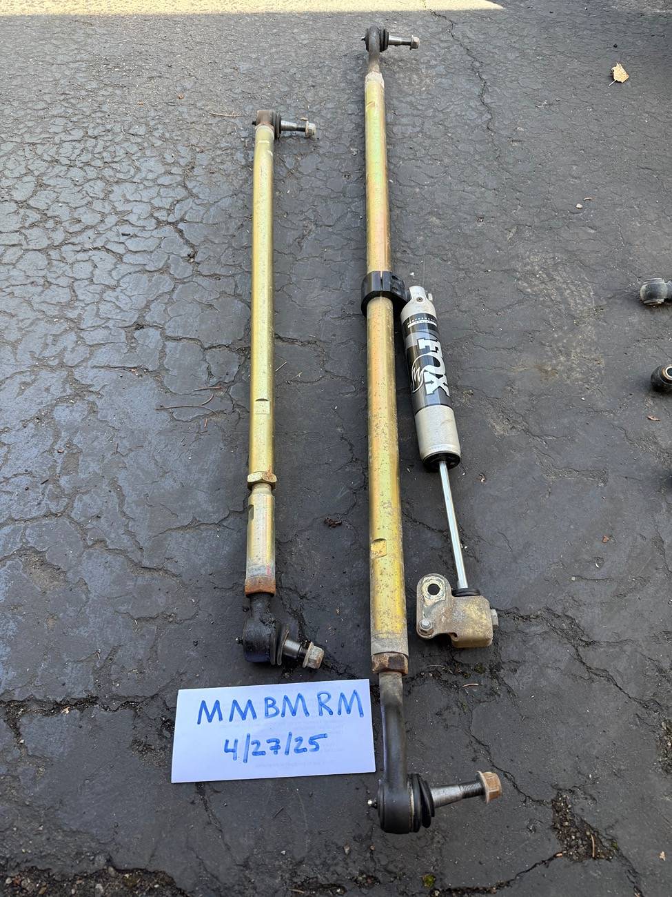 Jeep Gladiator Metalcloak JT HD steering with Fox stabilizer (non-rubicon) IMG_0570