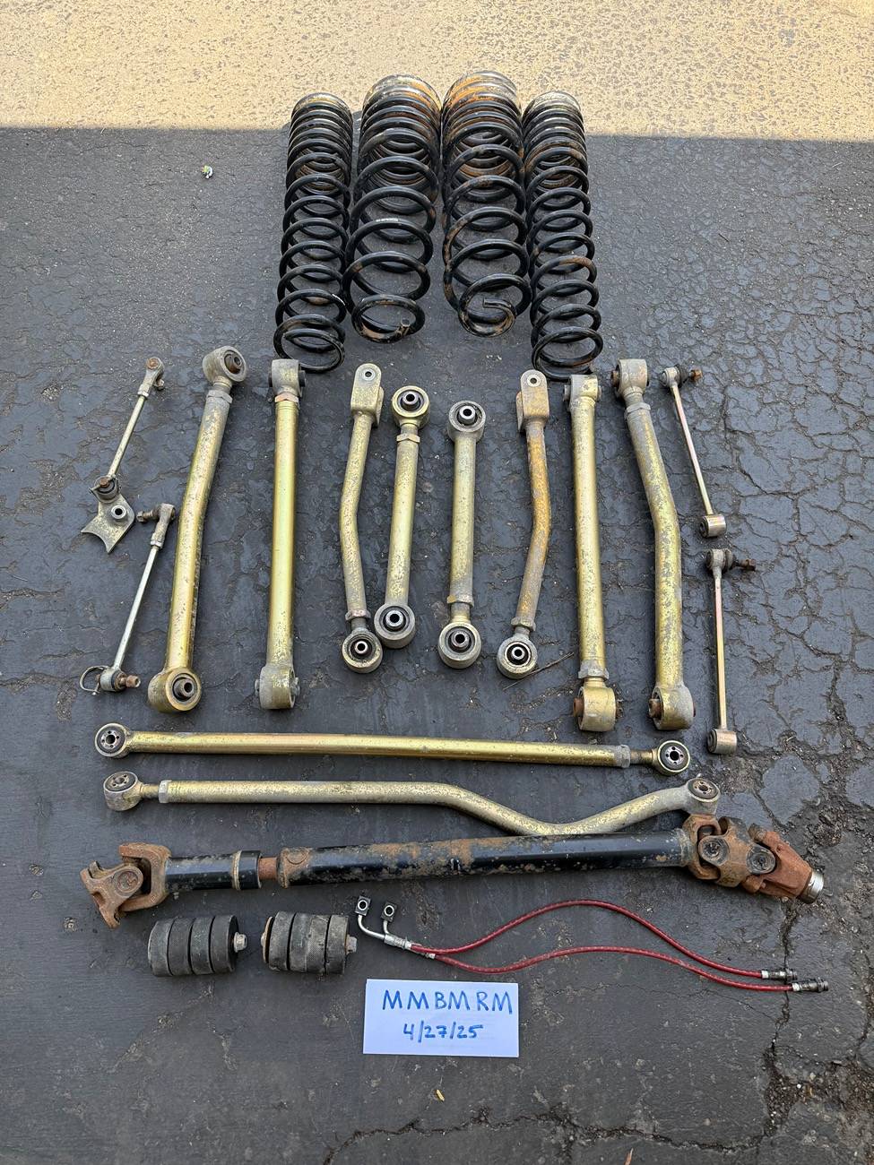 Jeep Gladiator Metalcloak Jeep JT Gladiator 4.5" Game-Changer Suspension & Lift Kit w/MC front Driveshaft IMG_0574