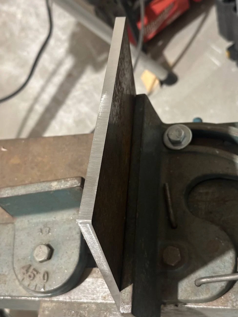 Jeep Gladiator Making a Vise Stand From Gladiator Parts IMG_2289