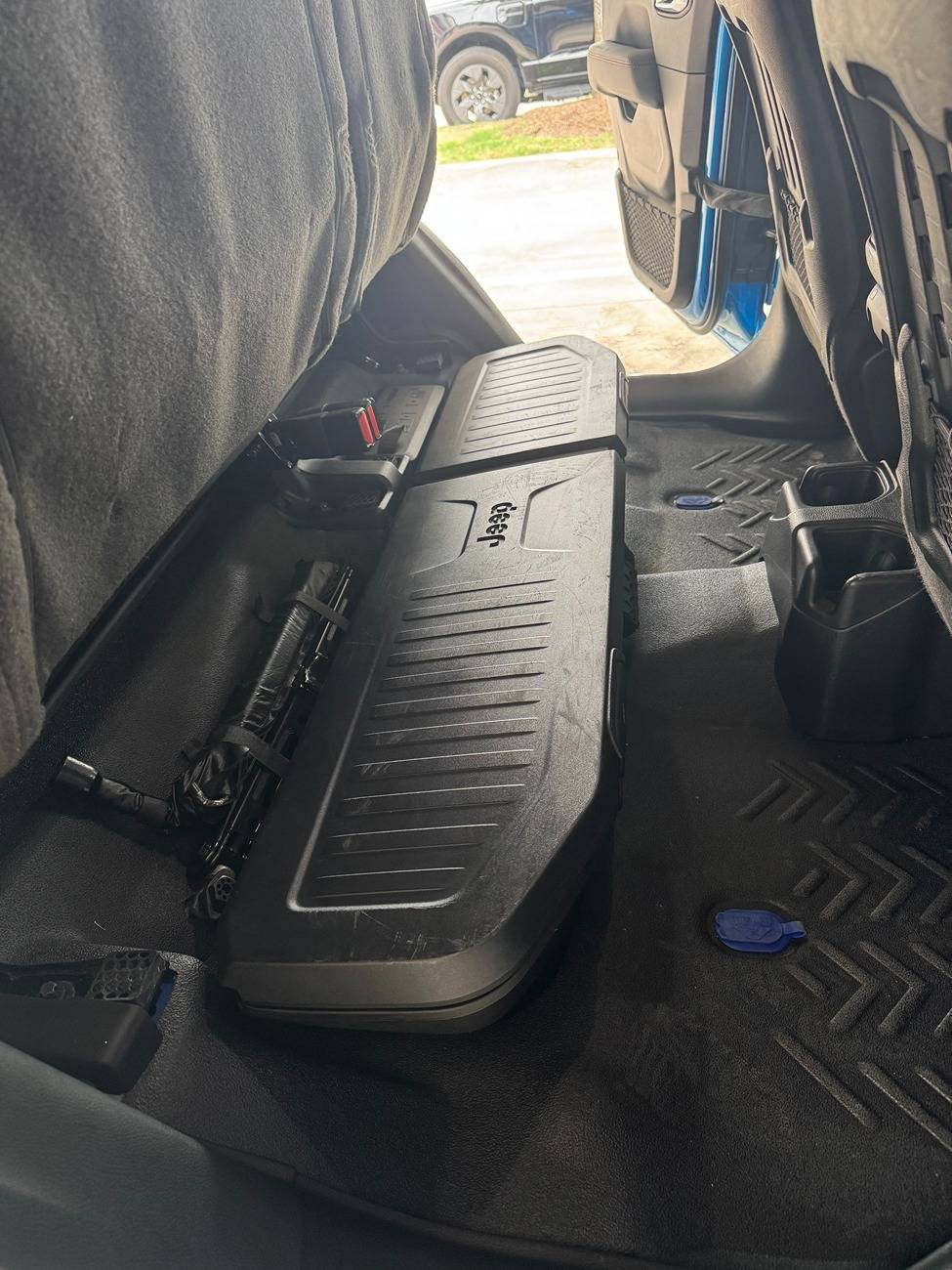 Jeep Gladiator Mopar Under-seat Storage Bin for Gladiator IMG_6559