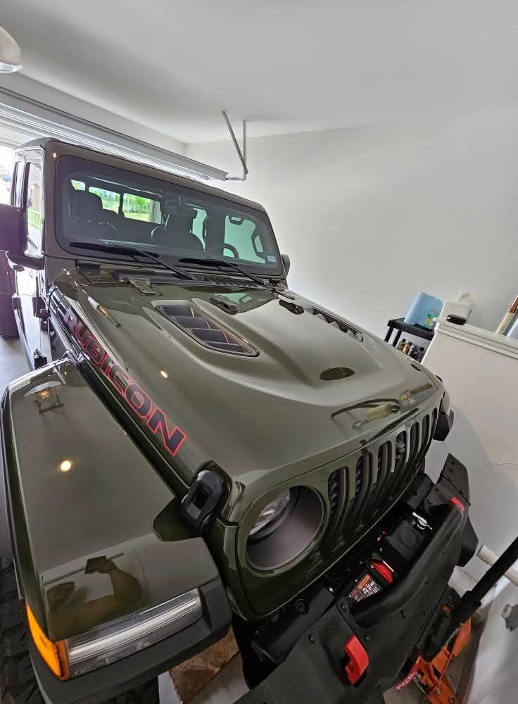 Jeep Gladiator Clay bared and jet sealed. FB_IMG_1745916591396