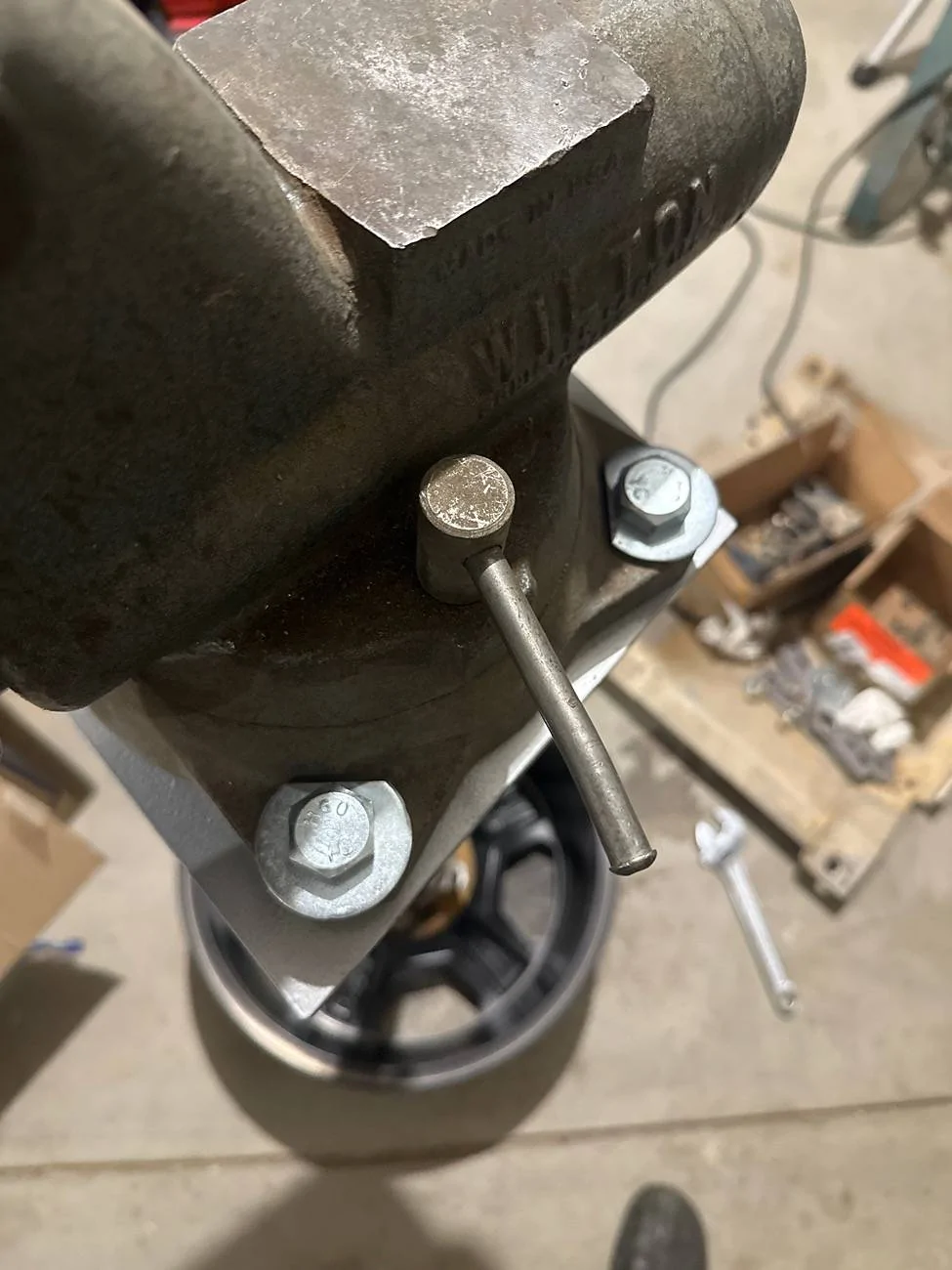 Jeep Gladiator Making a Vise Stand From Gladiator Parts imag