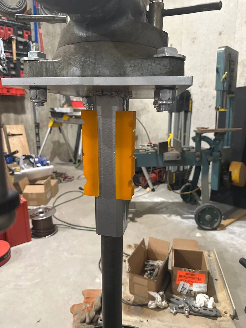 Jeep Gladiator Making a Vise Stand From Gladiator Parts imag