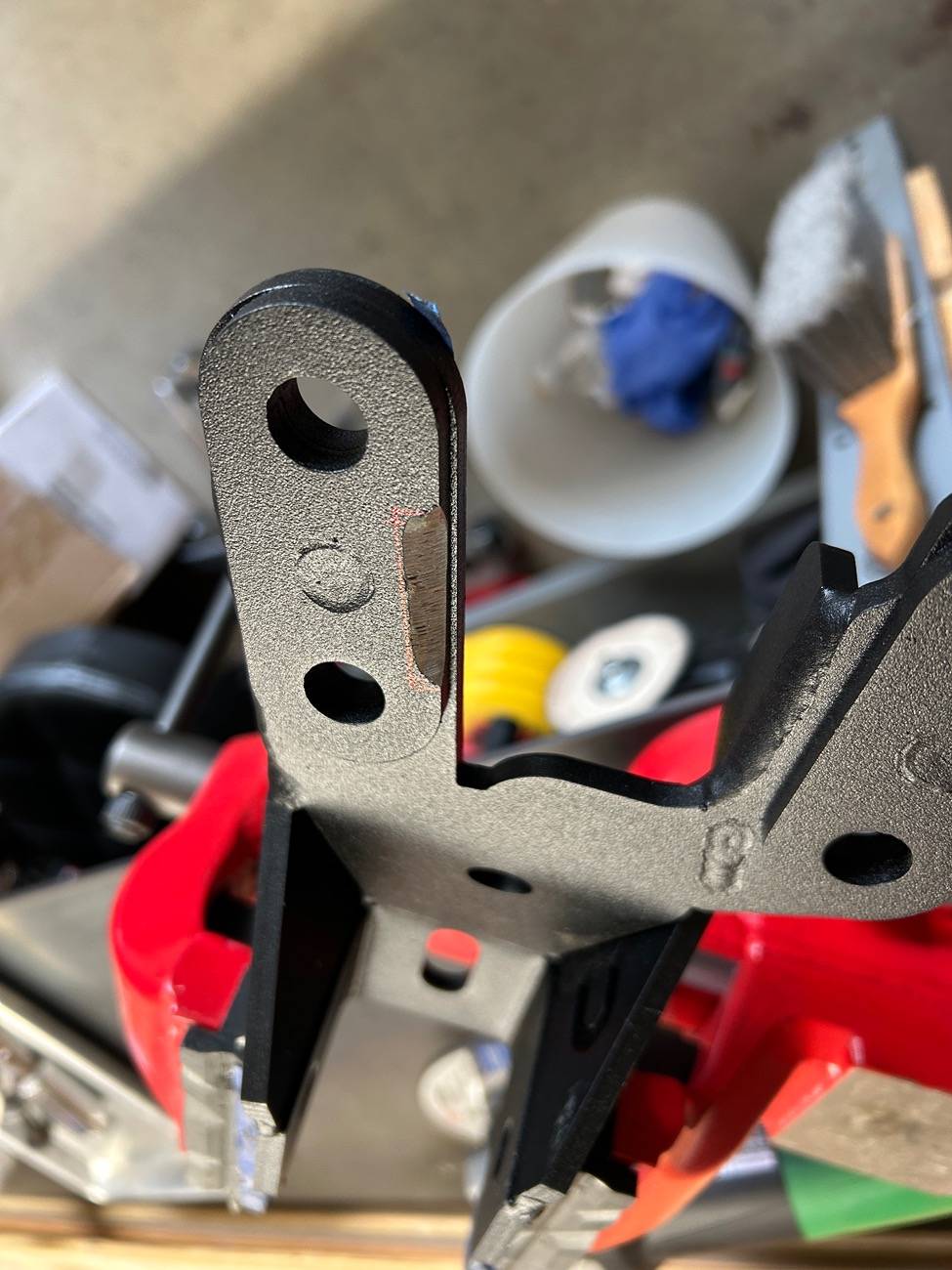 Jeep Gladiator Sector Shaft Brace IMG_0283