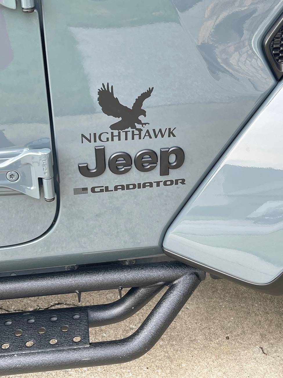 Jeep Gladiator Nighthawk decals IMG_4042
