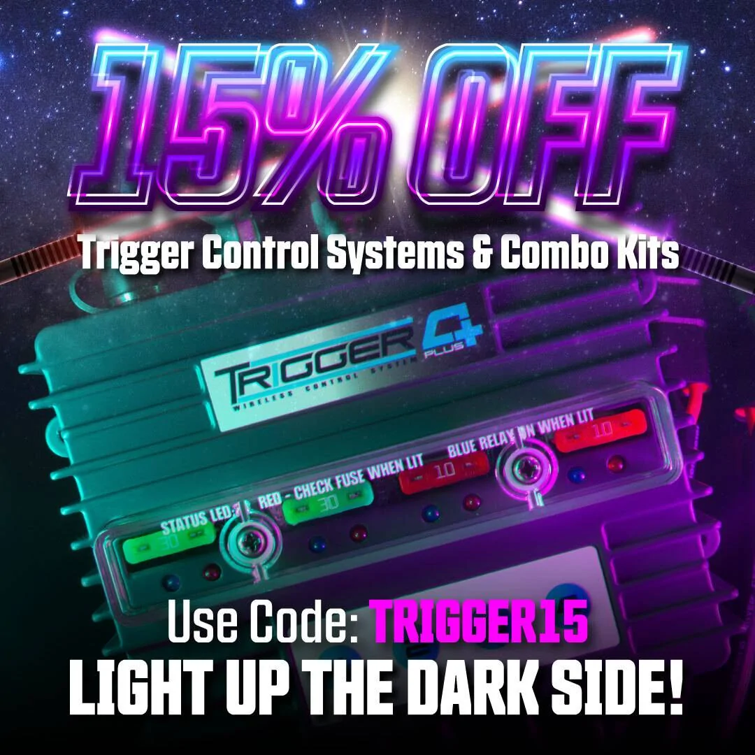 Jeep Gladiator 15% OFF TRIGGER Wireless Control Systems & Combo Kits 🔥 May the 4th Weekend Sale! 15p-trigger-starwars-squar