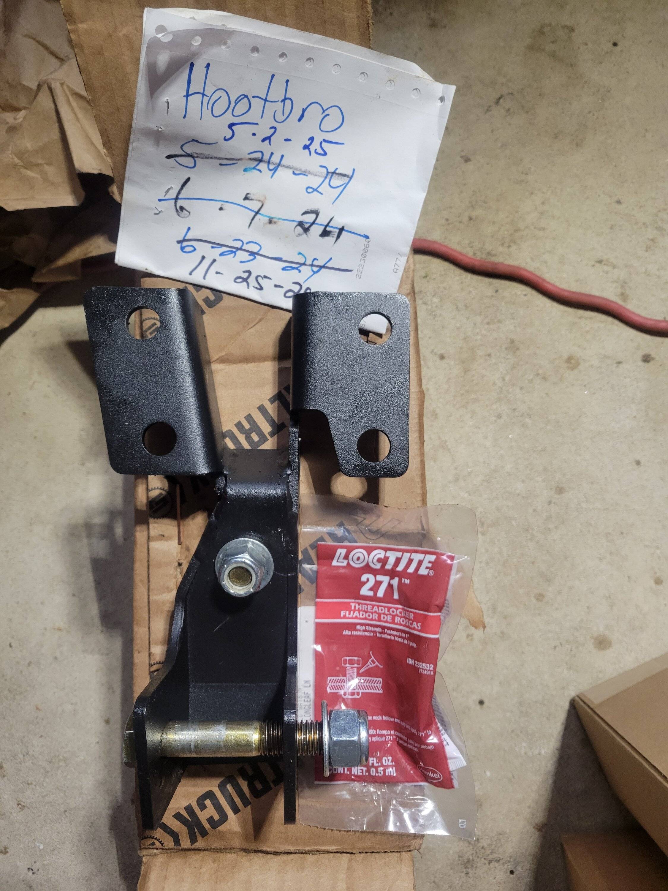 Jeep Gladiator SuperLift Track Bar Reinforcement Bracket 20250502_192301