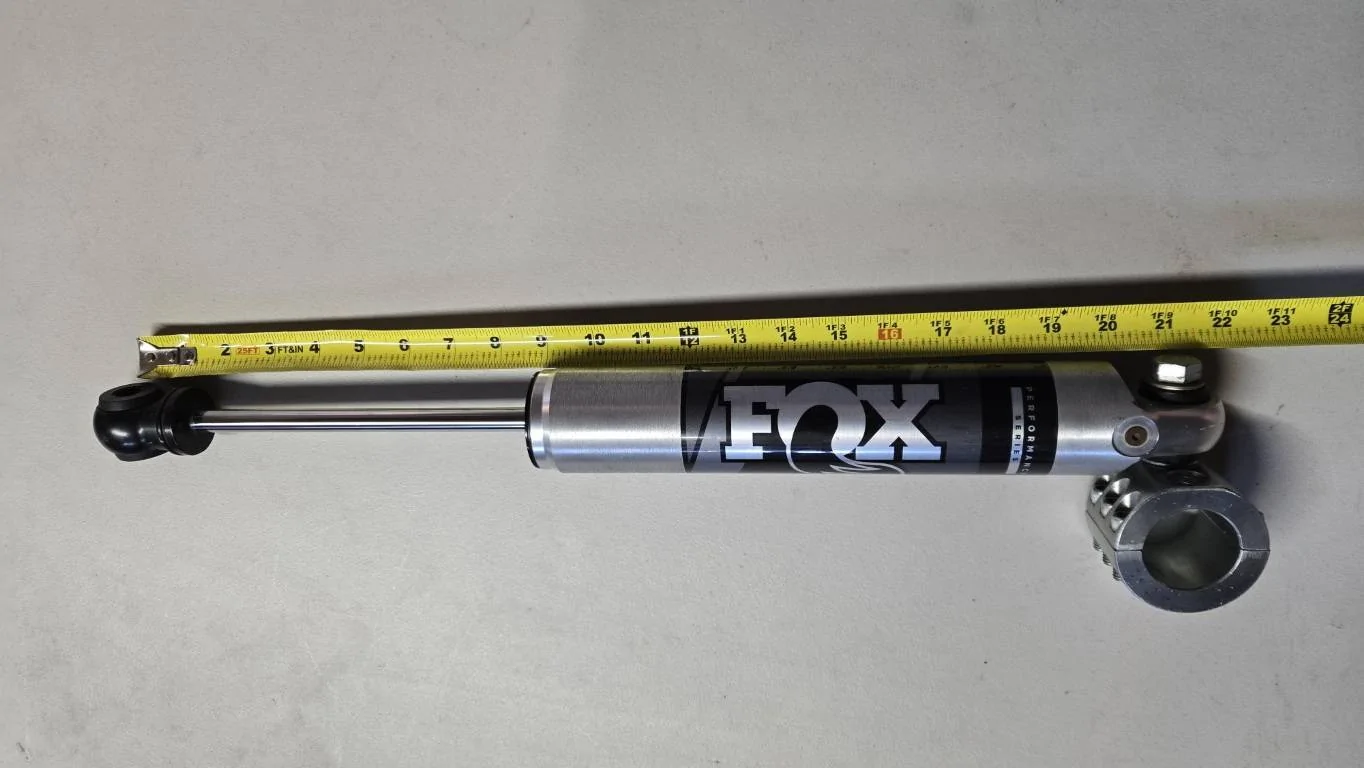 Jeep Gladiator Fox IFP Steering Stabilizer & Tie Rod Clamp 20250502_162505