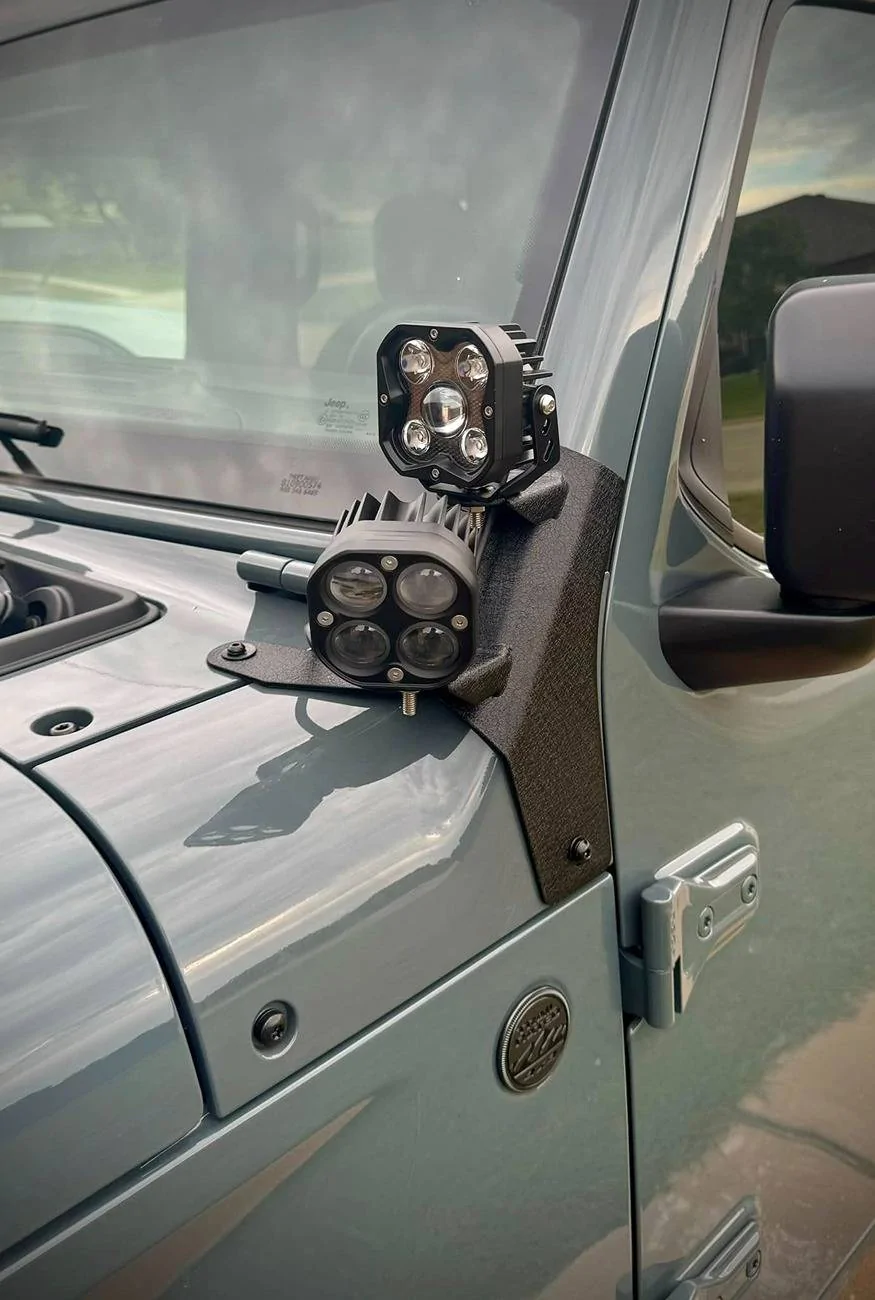 Jeep Gladiator My 1st Jeep! 2024 Gladiator Nighthawk LED Pod and Ditch Lightsd