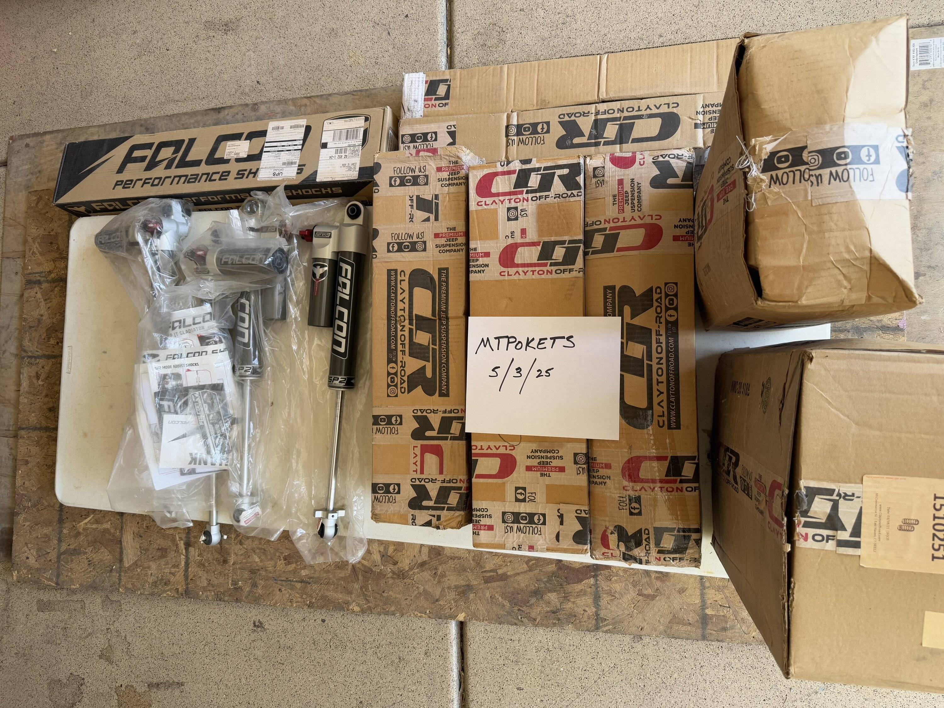 Jeep Gladiator Clayton Offroad 2.5" Overland Plus & Falcon 3.3 Fast Adjust Shocks IMG_0231
