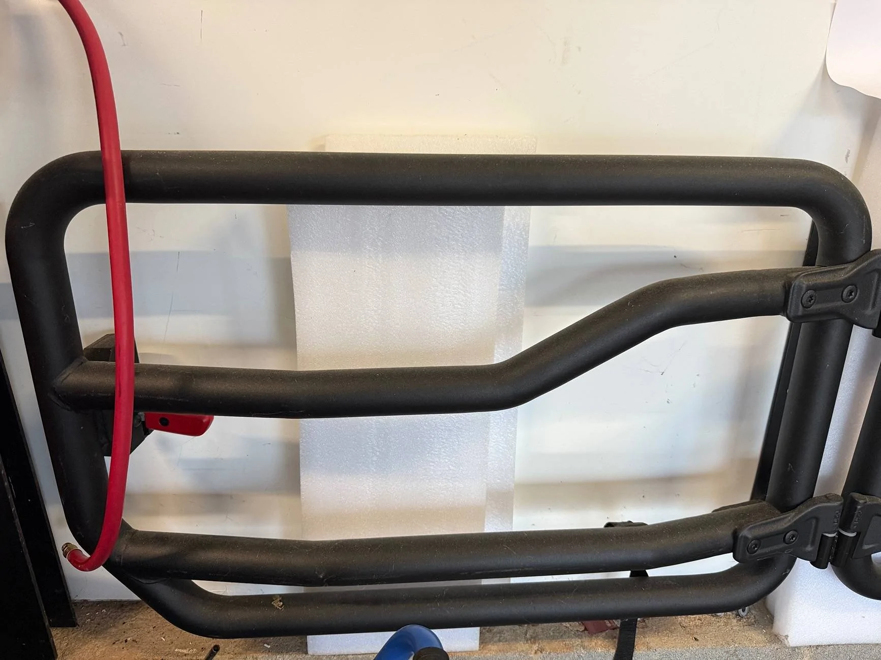 Jeep Gladiator Mopar tube doors with wall mount brackets - $750 img_8159-jpeg