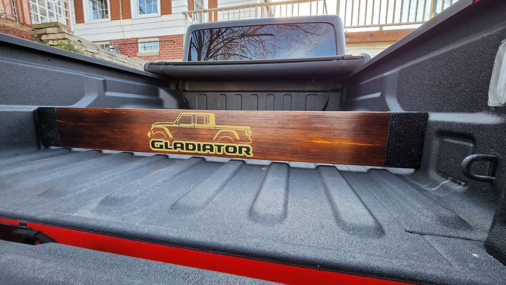 Jeep Gladiator DIY Custom Wood Bed Separator 20250416_174844