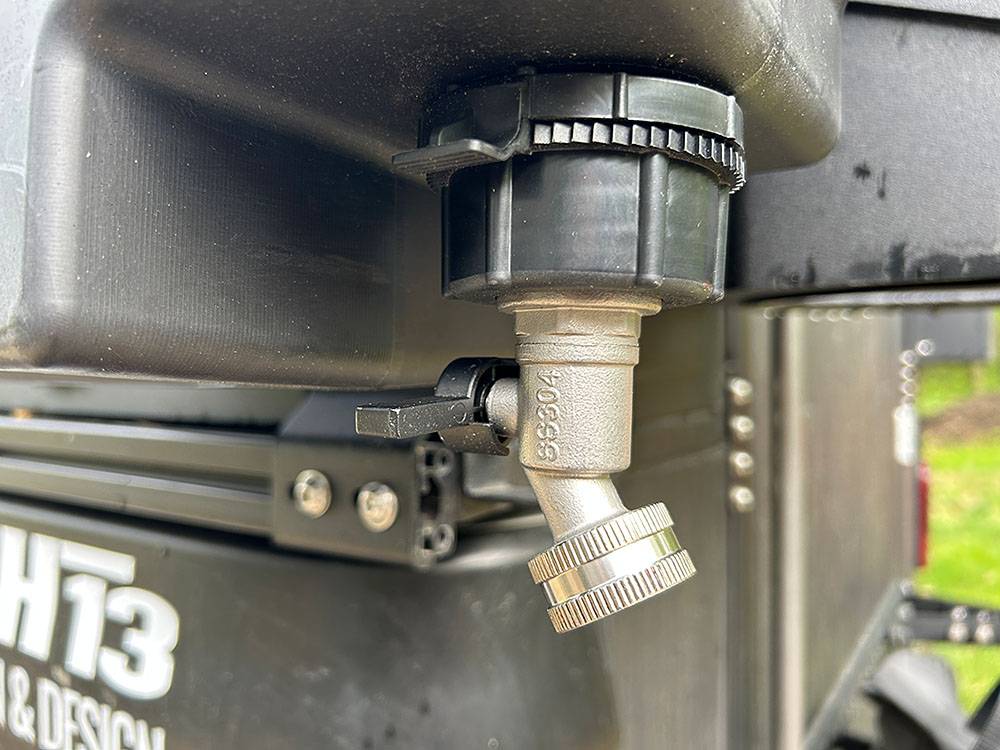 Jeep Gladiator RotopaX Stainless Steel Spigot Kit ROTOPAX-SPIGOT-02