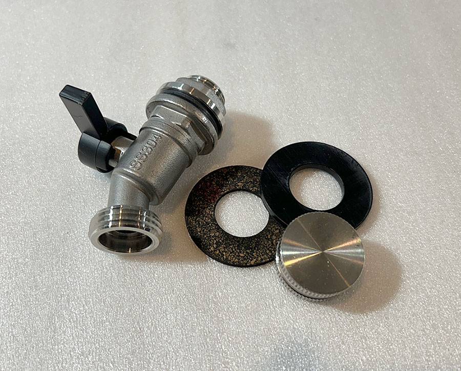 Jeep Gladiator RotopaX Stainless Steel Spigot Kit ROTOPAX-SPIGOT-03