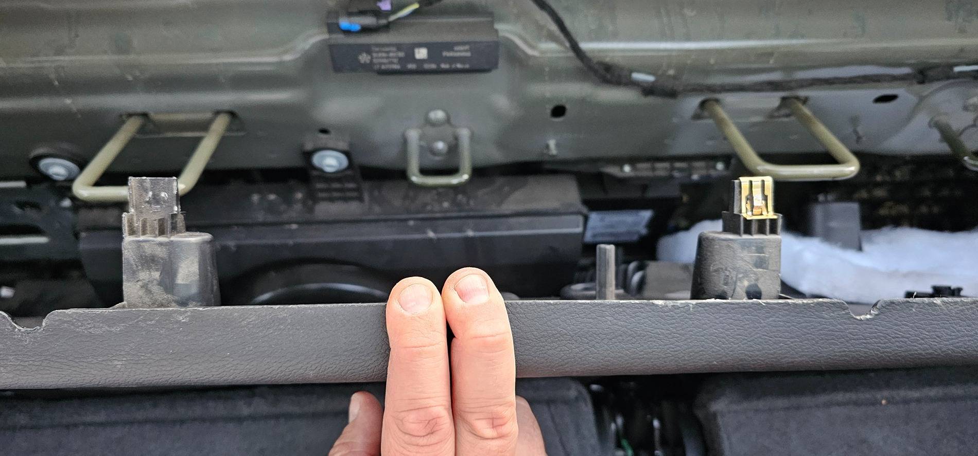 Jeep Gladiator HELP! Removing the rear and side interior panels… 20250504_201432