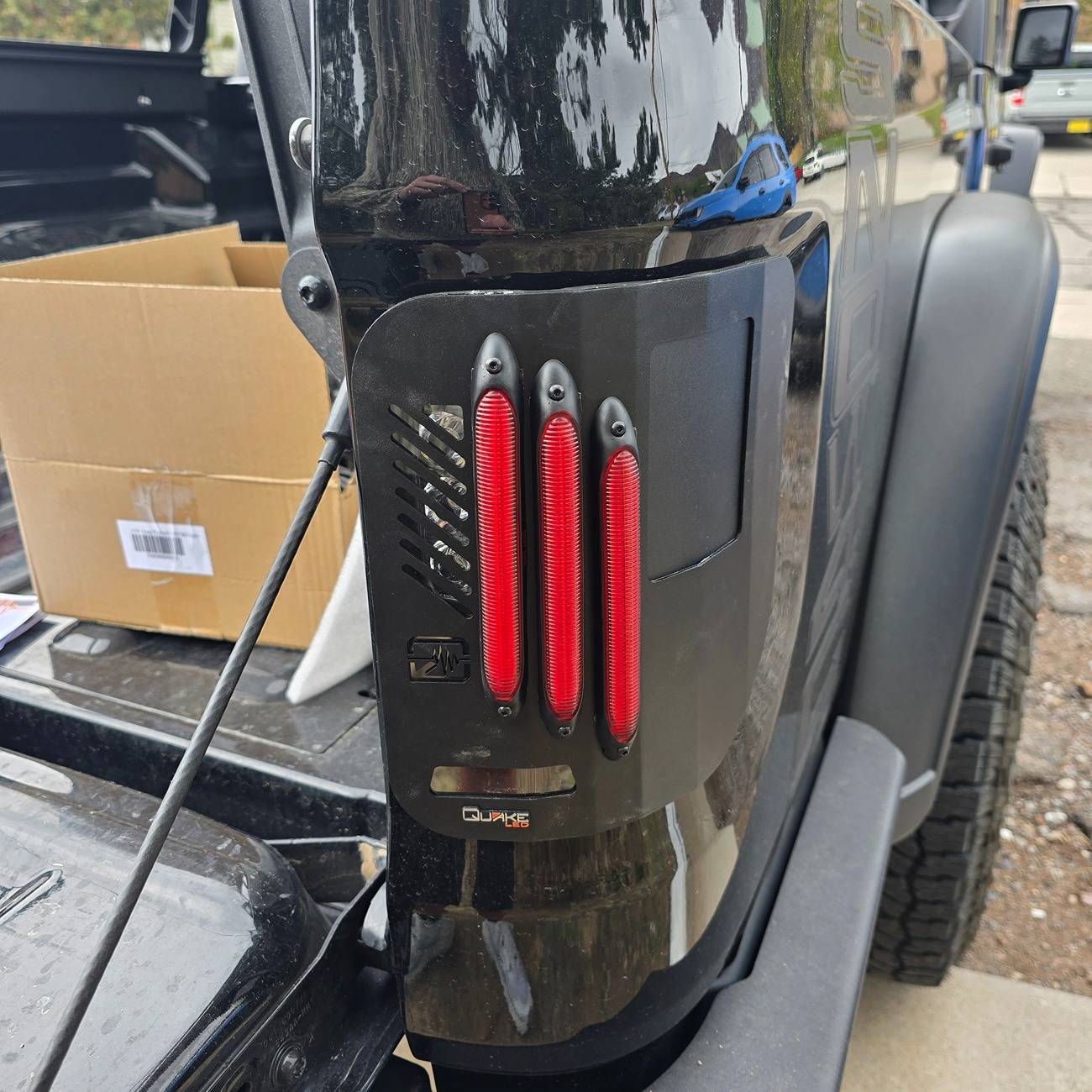 Jeep Gladiator !!!NEW Product!!! Quake Led FLUSH Taillights are live! Featuring B.A.S.S. Technology - QMT1538 20250504_113615
