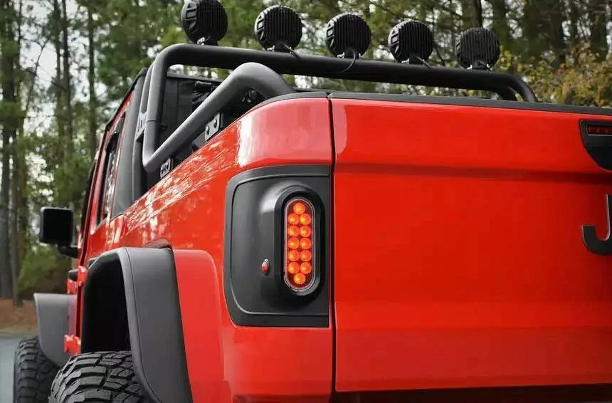 Jeep Gladiator Flush Mount Tail Lights Rugged Ridge 11652.02 Tail Lights