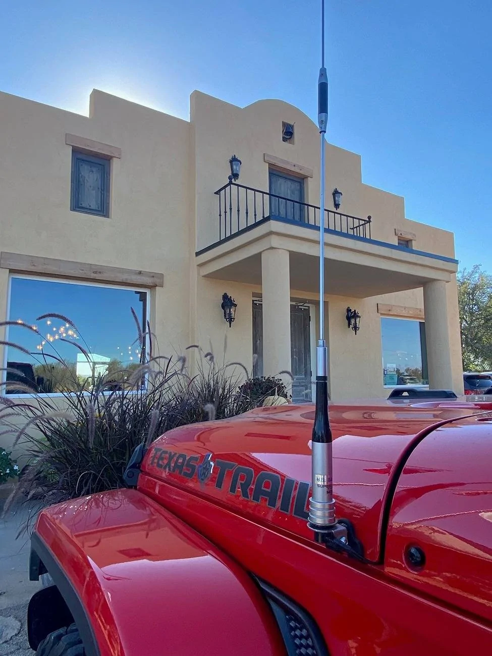 Jeep Gladiator Diamond K400 antenna mount Texas Trail at Heratig