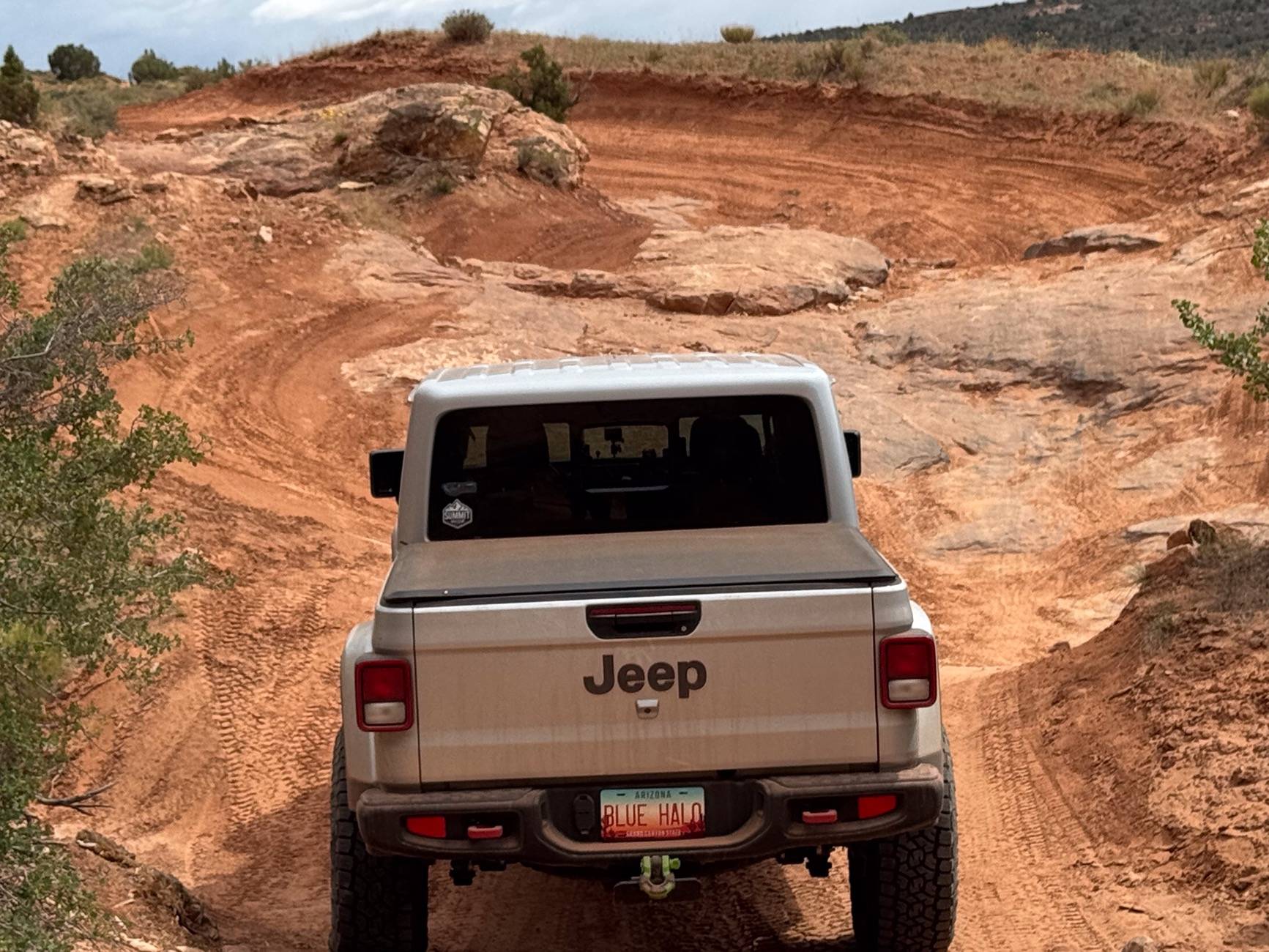 Jeep Gladiator Moab Bound -- with the wife in tow....... IMG_1391